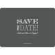 White and Grey Devoted Dreams Photo Save the Date Cards Image 2 of 6
